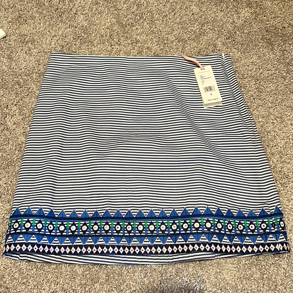 NWT Vineyard Vines striped skirt